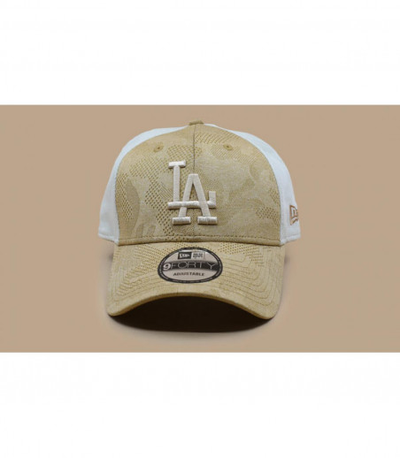 casquette LA beige